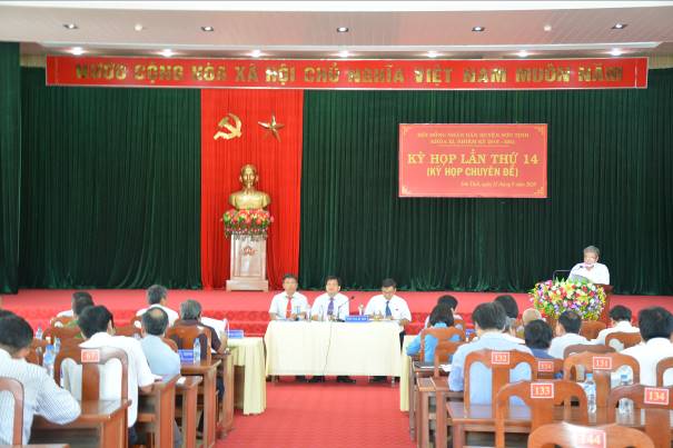 HĐND huyện Sơn Tịnh tổ chức kỳ họp lần thứ 14