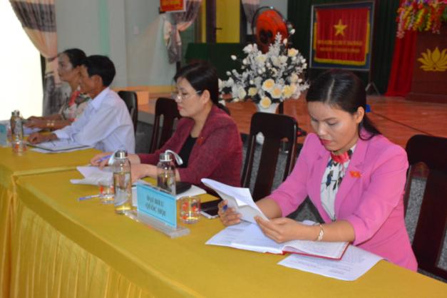 Đoàn đại biểu Quốc hội tỉnh Quảng Ngãi tiếp xúc cử tri tại xã Tịnh Hiệp, huyện Sơn Tịnh