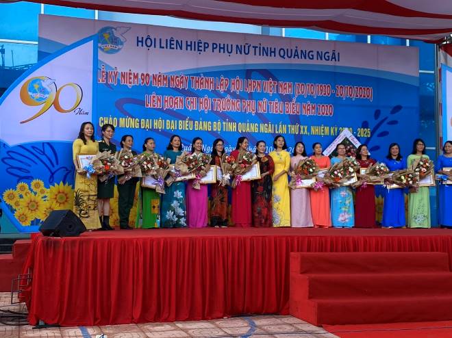 Sơn Tịnh: Các hoạt động Kỷ niệm 90 năm Ngày thành lập Hội Liên hiệp Phụ nữ Việt Nam
