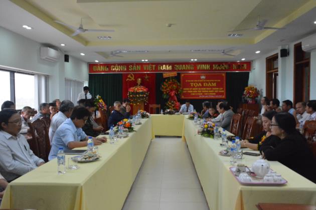 Sơn Tịnh tọa đàm nhân kỷ niệm 90 năm Ngày thành lập Mặt trận Dân tộc thống nhất Việt Nam