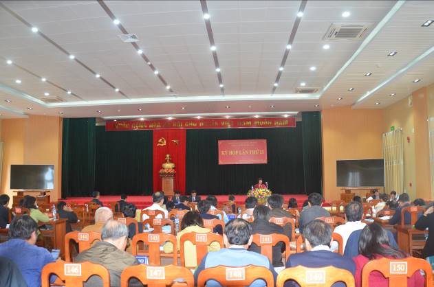 Sơn Tịnh tổ chức Kỳ họp lần thứ 15, HĐND huyện khóa 11 nhiệm kỳ 2016 - 2021