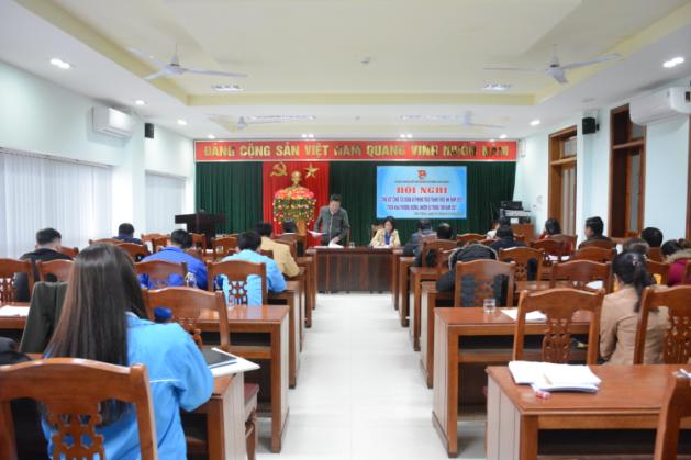 Đoàn TNCSHCM huyện Sơn Tịnh hội nghị tổng kết công tác đoàn và phong trào thanh thiếu nhi năm 2020, triển khai phương hướng nhiệm vụ trọng tâm năm 2021