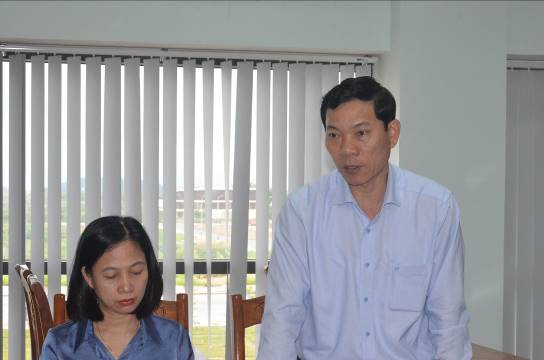 Đoàn công tác của Ban Thường trực Ủy ban MTTQ Việt Nam tỉnh Quảng Ngãi giám sát công tác bầu cử tại huyện Sơn Tịnh