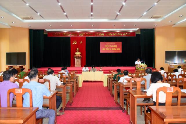Huyện ủy Sơn Tịnh: Hội nghị lần thứ 5, Khóa XIX