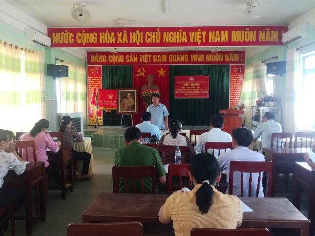 HĐND huyện Sơn Tịnh giám sát công tác bầu cử tại 2 xã Tịnh Trà và Tịnh Hiệp