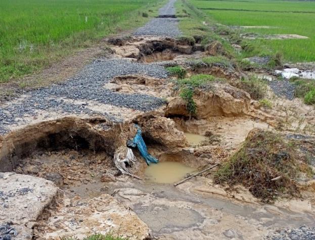 Sơn Tịnh: Thiệt hại hơn 65,8 tỷ đồng do mưa, lũ gây ra