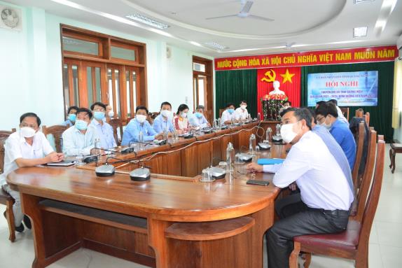 Sơn Tịnh tham dự hội nghị trực tuyến chuyển đổi số tỉnh Quảng Ngãi giai đoạn 2021 - 2025