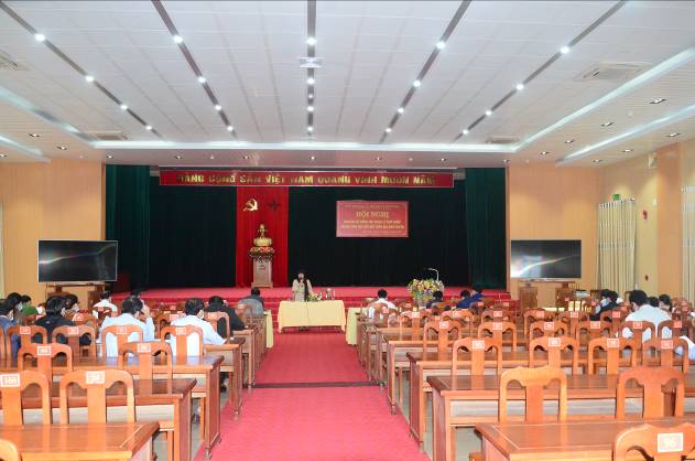 Sơn Tịnh hội nghị chuyên đề công tác quản lý nhà nước trong lĩnh vực đất đai trên địa bàn huyện