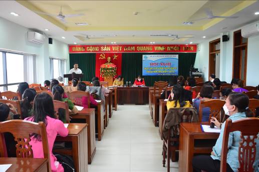 Hội LHPN huyện Sơn Tịnh tổ chức hội nghị tổng kết công tác Hội và phong trào phụ nữ năm 2021
