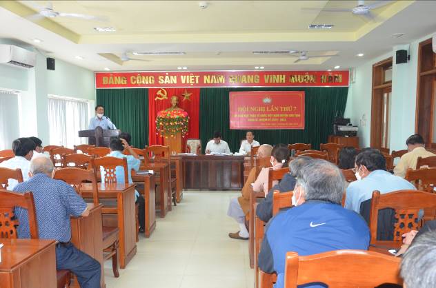 Ủy ban MTTQVN huyện Sơn Tịnh hội nghị tổng kết công tác năm 2021