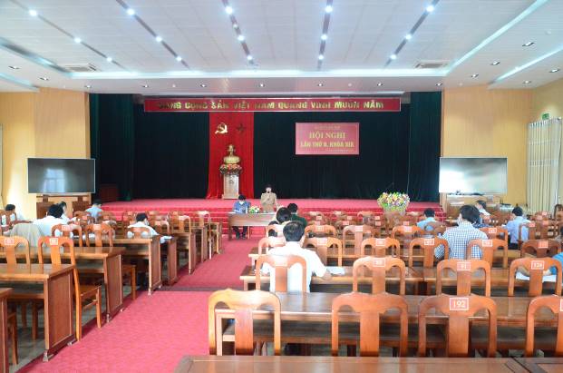 Huyện ủy Sơn Tịnh hội nghị lần thứ 8, khóa XIX