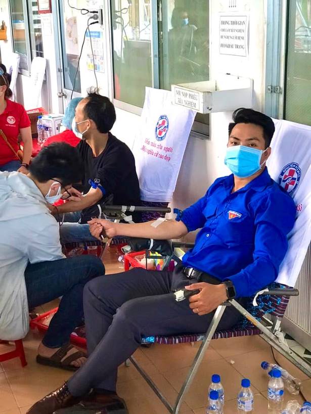 Giai đoạn 2017 - 2022, Sơn Tịnh có 4.500 thanh niên tham gia đăng ký hiến máu tình nguyện