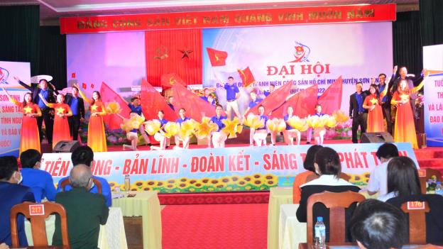 Huyện đoàn Sơn Tịnh tổ chức Đại hội đại biểu lần thứ XIX, nhiệm kỳ 2022 - 2027