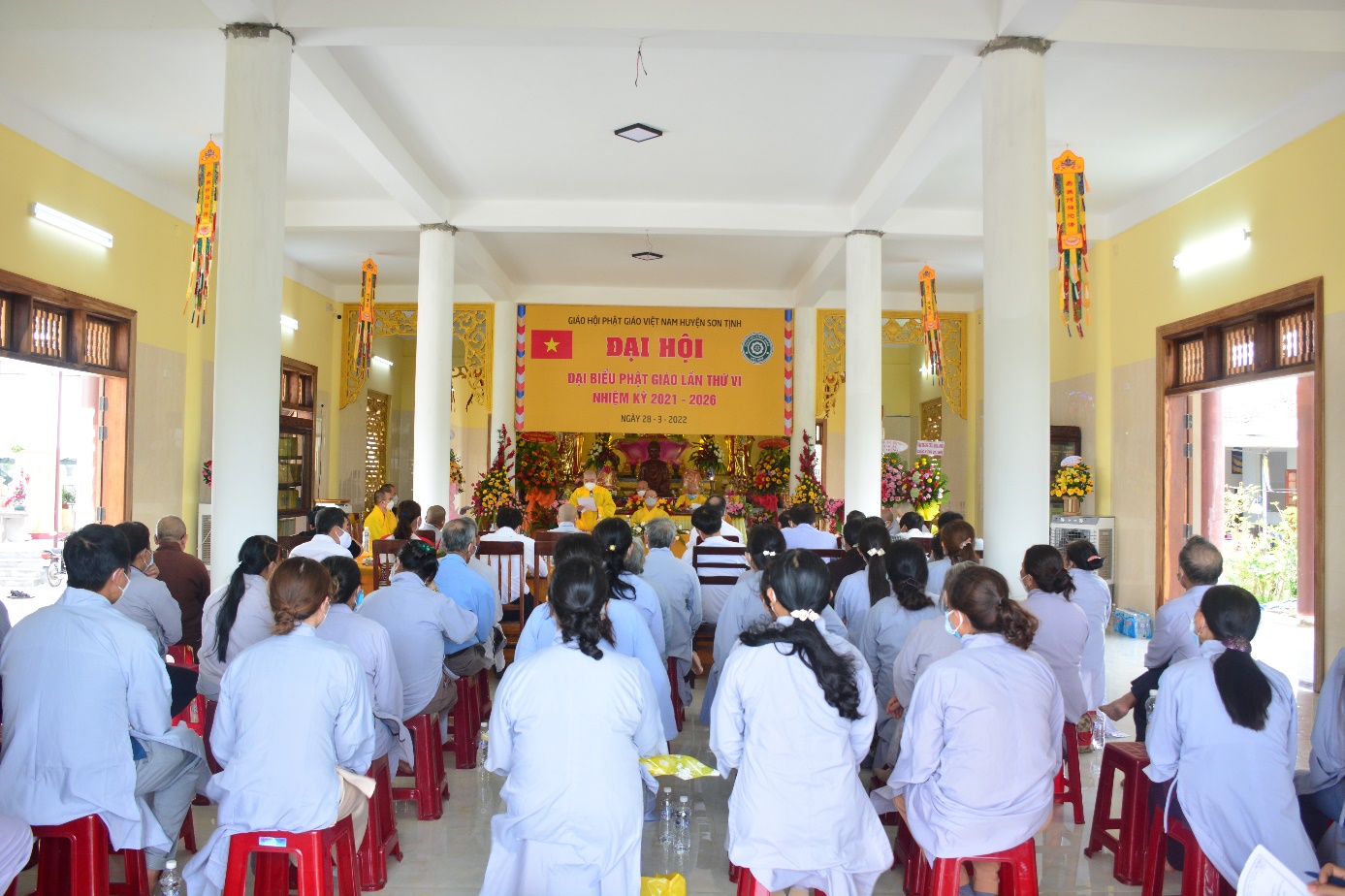 Đại hội đại biểu Phật giáo huyện Sơn Tịnh lần thứ VI, nhiệm kỳ 2021 - 2026