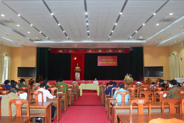 Huyện ủy Sơn Tịnh tổ chức hội nghị lần thứ 9, khóa XIX