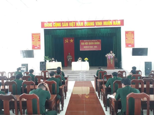 Ban CHQS huyện Sơn Tịnh tổ chức Đại hội Quân Nhân, nhiệm kỳ 2022 - 2024