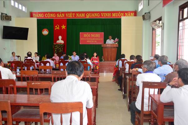 Đại biểu HĐND các cấp tiếp xúc cử tri tại xã Tịnh Bắc