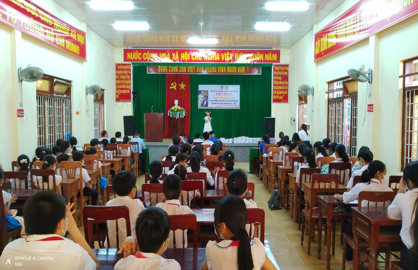Liên hoan cháu ngoan Bác Hồ xã Tịnh Hà năm học 2021 – 2022.