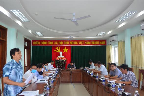 UBND huyện Sơn Tịnh tổ chức họp thông qua Đồ án quy hoạch mở rộng Cụm công nghiệp Bình – Thọ