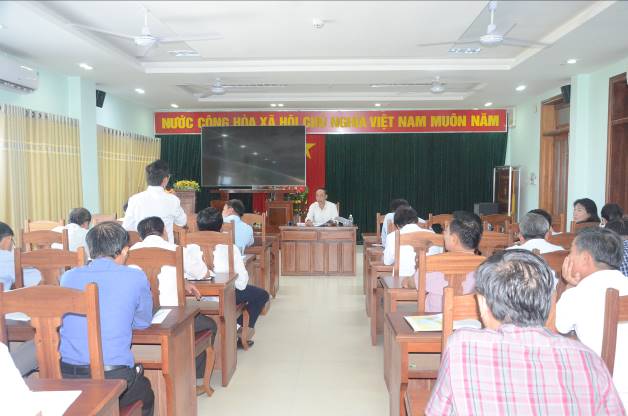 UBND huyện Sơn Tịnh họp tăng cường công tác tiêm chủng vắc xin phòng covid-19