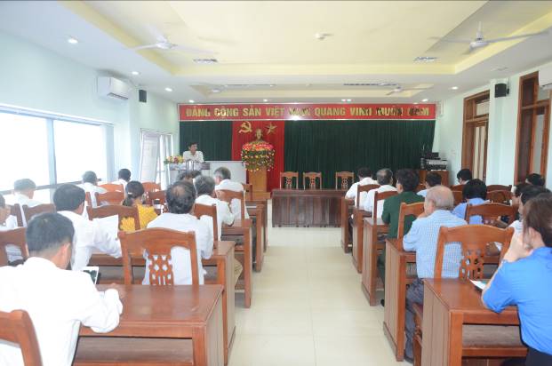 Ủy ban MTTQVN huyện Sơn Tịnh hội nghị thực hiện công tác quy hoạch cán bộ mặt trận huyện nhiệm kỳ 2024 – 2029