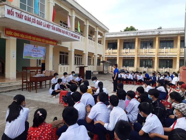 Tuyên truyền phòng chống ma túy cho thanh thiếu nhi năm 2022 tại xã Tịnh Minh