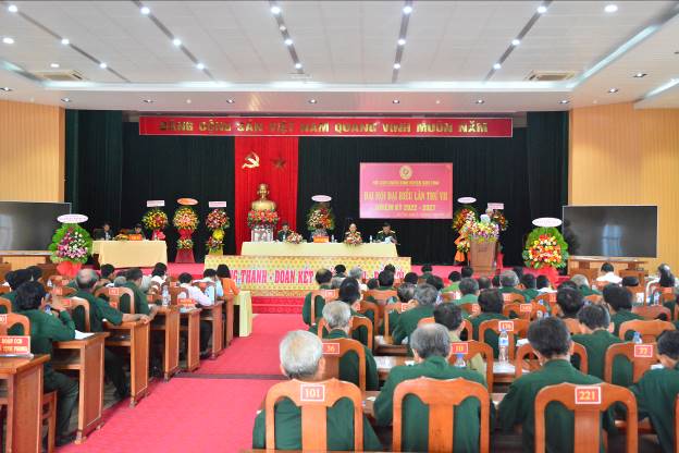 Hội CCB huyện Sơn Tịnh Đại hội đại biểu lần thứ VII, nhiệm kỳ 2022 - 2027