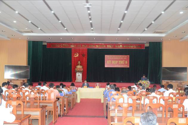 HĐND huyện Sơn Tịnh khóa XII, nhiệm kỳ 2021 – 2026 tổ chức kỳ họp thứ 8