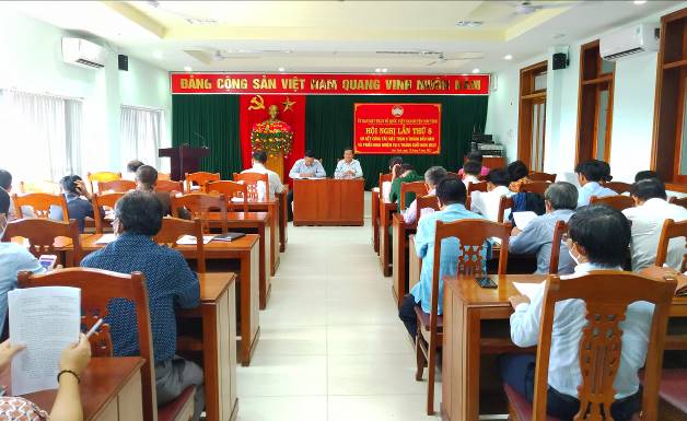 Ủy ban MTTQ Việt Nam huyện Sơn Tịnh sơ kết công tác Mặt trận 6 tháng đầu năm 2022