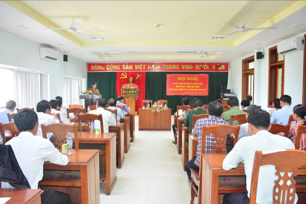 Hội nông dân huyện Sơn Tịnh hội nghị sơ kết công tác hội và phong trào nông dân 6 tháng đầu năm 2022