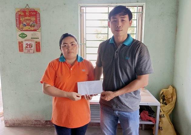 Công ty TNHH South Sea Việt Nam nghiệm thu và bàn giao nhà cho đoàn viên có hoàn cảnh khó khăn ở xã Tịnh Phong