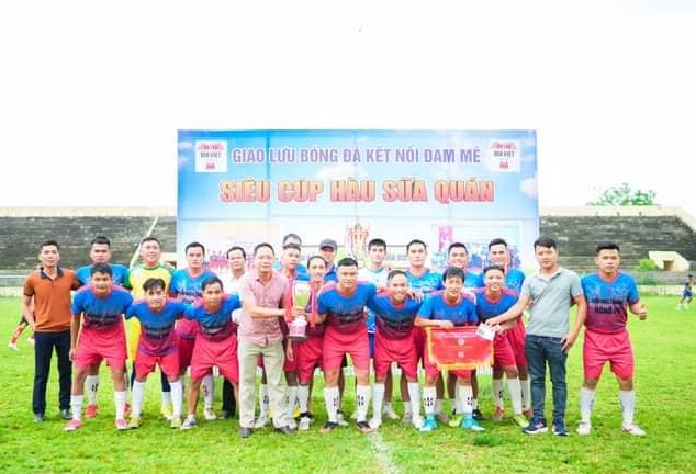 Đội bóng xã Tịnh Bắc đoạt chức vô địch trận Siêu cúp liên huyện Tư Nghĩa – Sơn Tịnh
