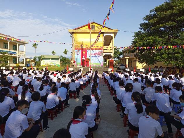 Trường THCS Tịnh Sơn khai giảng năm học mới 2022 – 2023