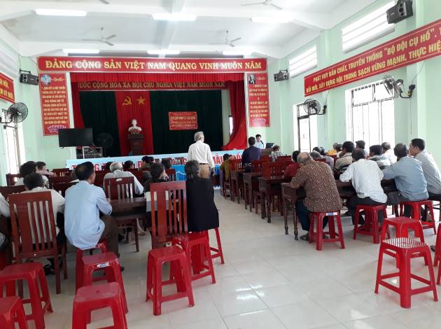 Hội Luật gia huyện Sơn Tịnh tư vấn, trợ giúp pháp lý tại xã Tịnh Giang