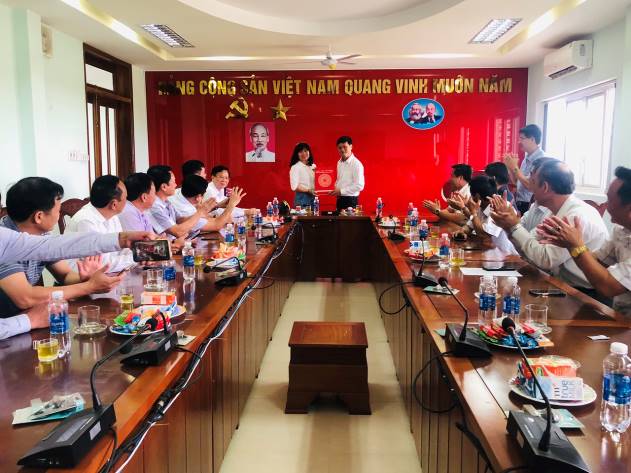 Đoàn công tác huyện Yên Thành, tỉnh Nghệ An làm việc tại huyện Sơn Tịnh