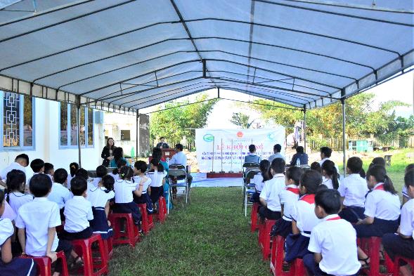 Lễ khởi công xây dựng 10 phòng học trường tiểu học Tịnh Giang