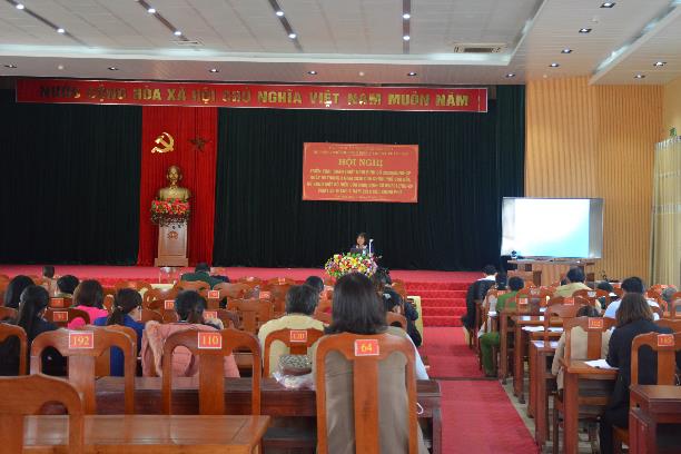 Sơn Tịnh: Hội nghị triển khai Nghị định số 32/2020/NĐ-CP về theo dõi tình hình thực thi pháp luật