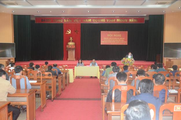 Huyện ủy Sơn Tịnh hội nghị tổng kết công tác kiểm tra, giám sát và thi hành kỷ luật đảng năm 2022