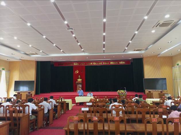 Huyện ủy Sơn Tịnh hội nghị công tác phát triển đảng viên năm 2023