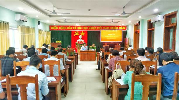 UBND huyện Sơn Tịnh hội nghị đánh giá kết quả thực hiện chuyển đổi số và Đề án 06/CP năm 2022, triển khai nhiệm vụ trọng tâm năm 2023