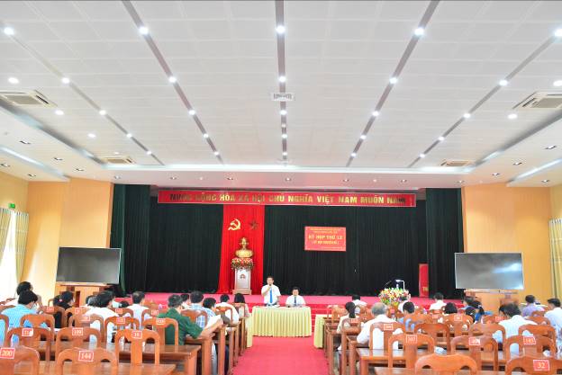 HĐNĐ huyện Sơn Tịnh tổ chức kỳ họp thứ 12 (kỳ họp chuyên đề)