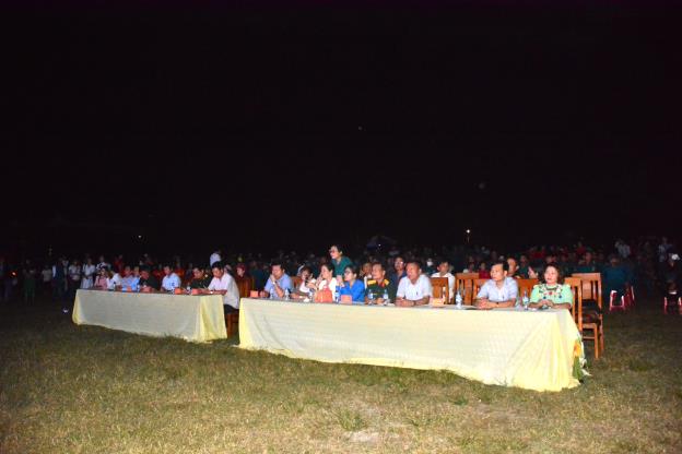 Ban CHQS huyện Sơn Tịnh tổ chức đêm Giao lưu văn nghệ 