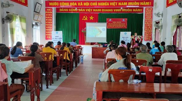 Hội LHPN tỉnh Quảng Ngãi tuyên truyền chính sách bảo hiểm xã hội tại xã Tịnh Thọ