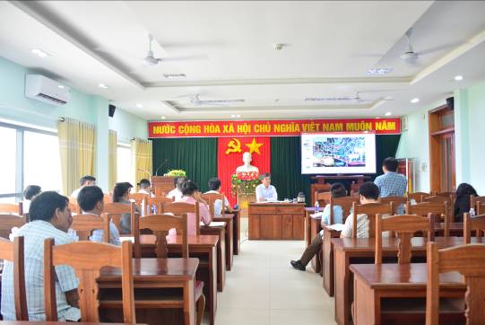 UBND huyện Sơn Tịnh tổ chức họp thông qua quy hoạch chung xây dựng xã Tịnh Minh và Tịnh Sơn