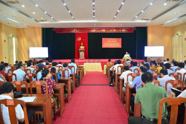 Huyện ủy Sơn Tịnh hội nghị học tập, quán triệt và triển khai chuyên đề năm 2023 của tỉnh