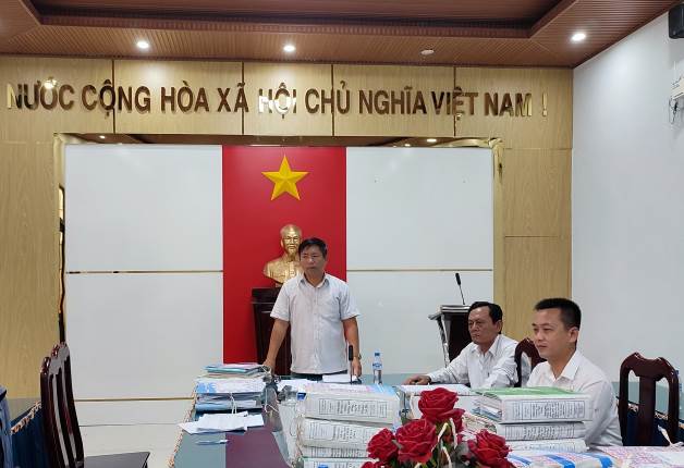 HĐND huyện Sơn Tịnh giám sát việc đầu tư xây dựng cơ bản tại xã Tịnh Giang giai đoạn 2019 - 2021