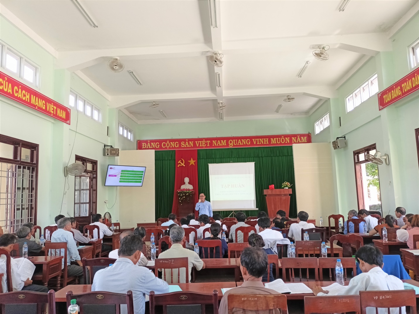 Hội Nông dân tỉnh Quảng Ngãi tổ chức tập huấn khởi nghiệp sáng tạo cho cán bộ, hội viên nông dân huyện Sơn Tịnh