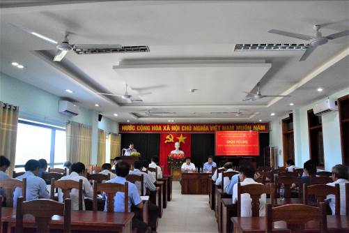 HĐND huyện Sơn Tịnh hội nghị trực báo 6 tháng đầu năm 2023