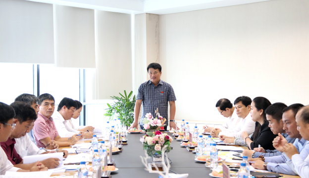 Phó Bí thư Thường trực Tỉnh ủy Đặng Ngọc Huy khảo sát, xem xét kiến nghị của cử tri xã Tịnh Thọ