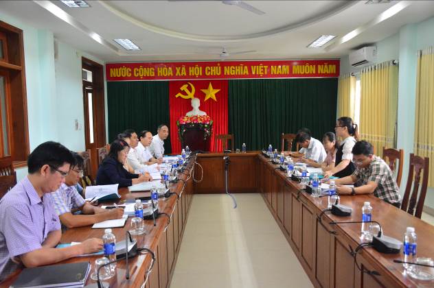 Sở Y tế tỉnh giám sát chương trình mục tiêu quốc gia giảm nghèo tại huyện Sơn Tịnh